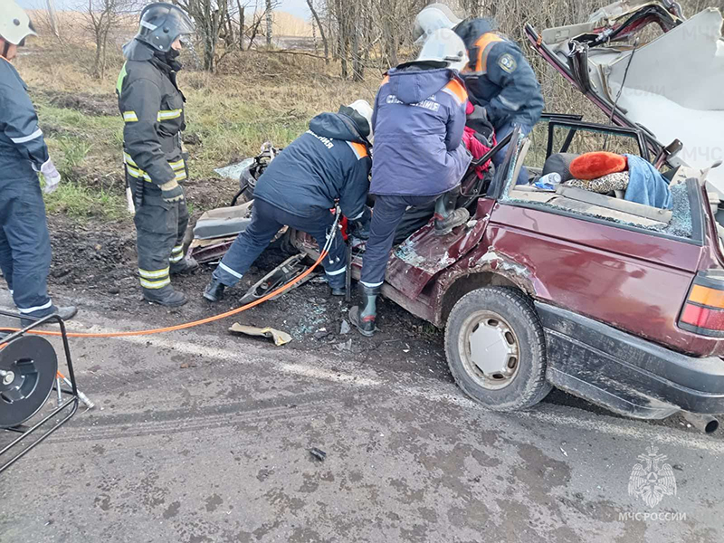 Смертельное ДТП под Брянском: у поворота на Меркульево погиб водитель легковой машины