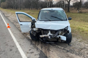ДТП под Клетнёй: водитель «логана» спровоцировал аварию и сам в ней пострадал
