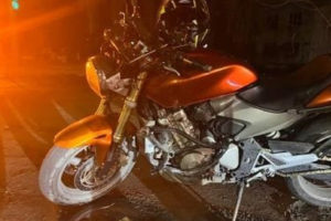 ДТП в Бежице: иномарка снесла мотоциклиста, он в больнице со сломанными рёбрами