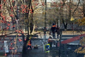 Перекрёсток Красноармейской и Станке Димитрова оборудован наземными пешеходными переходами. На время капремонта подземного