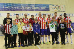 Традиционный брянский благотворительный турнир по мини-футболу второй раз подряд выиграла «ДФЦ А. Стёпина»