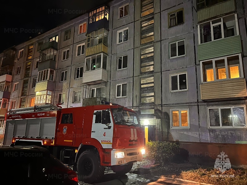 Пожар в Брянске унёс жизнь 66-летнего мужчины-инвалида