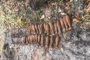 Очередной схрон «чёрных копателей» уничтожен в лесу под Брянском