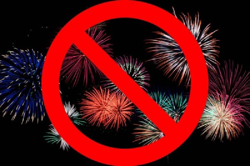 Новогодние фейерверки и салюты в Брянске запрещены второй год подряд