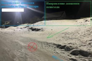ДТП в Брянске: школьница получила переломы ноги, врезавшись в машину при спуске с горки