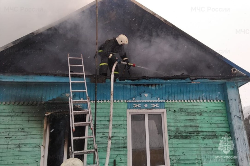 Пожар в севском селе Подывотье: погибла пожилая женщина