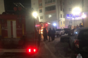 Пожар в Брянске: выгорела квартира в доме на Дуки