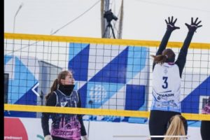 Брянские спартаковки стали бронзовыми призёрами этапа КР по «снежному» волейболу