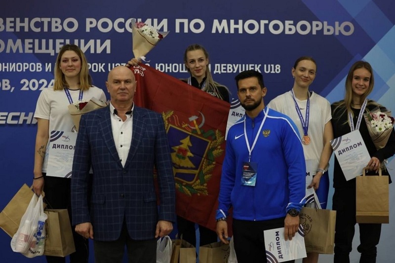 Брянская спортсменка стала победительницей первенства России по многоборьям