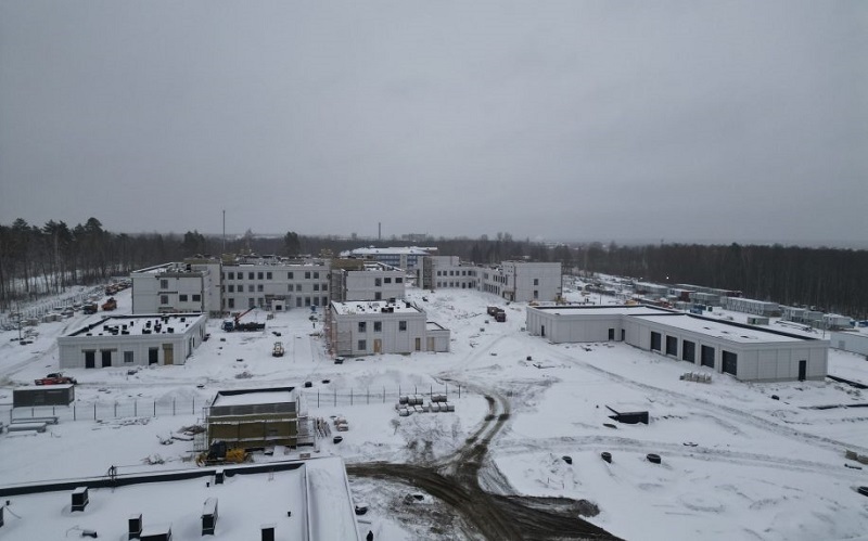 Строительство военного госпиталя в Брянске завершается, на очереди – монтаж оборудования