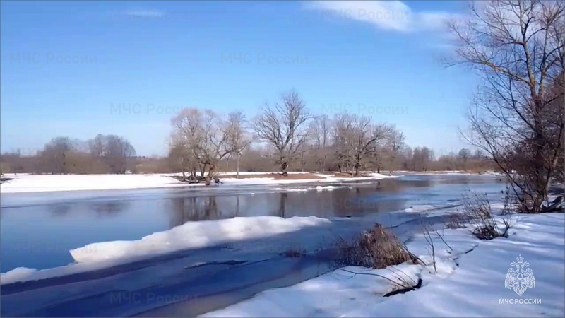 Весенний паводок на реках Брянской области начался за два дня до весны – ГУ МЧС