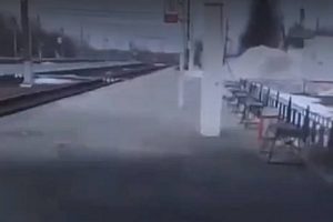 Железнодорожный вокзал в Суземке повреждён в результате обстрела ВСУ