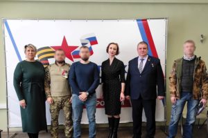 Троим бойцам ЧВК «Вагнер» вручены первые в Брянской области удостоверения ветерана боевых действий