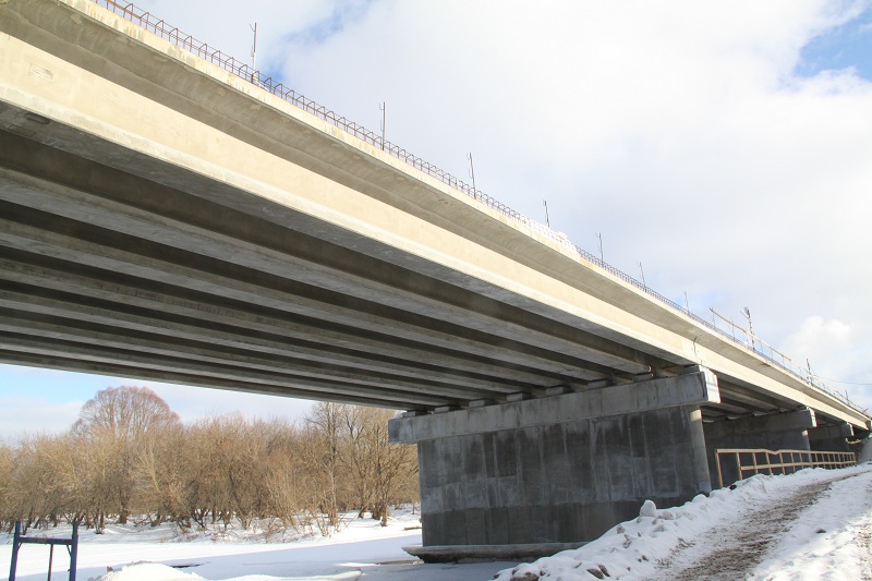 Строительство нового моста через Болву в Фокино продолжается «по мере возможности»
