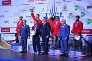 Первым чемпионом России по самбо в брянском Дворце единоборств стал Саян Хертек
