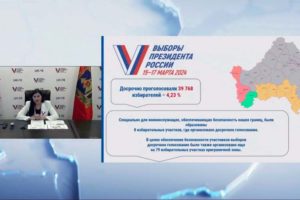 Глава Брянского облизбиркома отчиталась о голосовании в приграничных районах