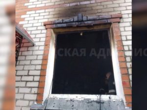 В Брянске на Полевой сгорел жилой дом. Пострадавших нет