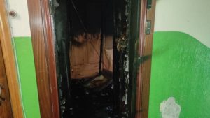 Пожар в Брянске: выгорела квартира на проспекте Ленина, есть жертва