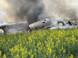 Дружественный огонь или техпроблемы? Над Ставропольем потерпел крушение ракетоносец Ту-22М3, погиб лётчик