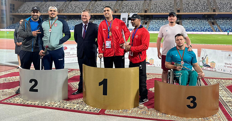 Брянские паралимпийцы завоевали медали на этапе Мировой серии в Марокко