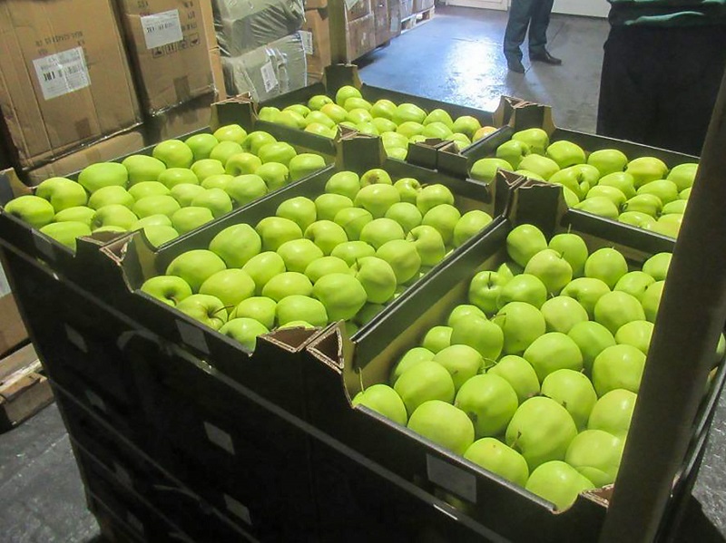 Белорусские яблоки ехали в Брянскую область под видом зефира
