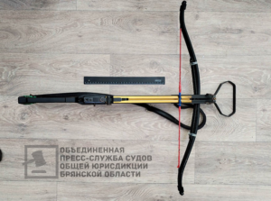 Оружейник-любитель из Севска попал под суд за усовершенствование спортивного арбалета