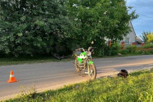 ДТП в Стародубе: подросток на мопеде снёс девочку-велосипедистку