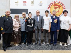 Брянские кадеты участвуют в детском историческом форуме «Маршал Жуков» в Музее Победы