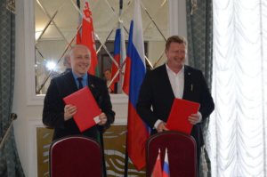Соглашение о сотрудничестве подписано между Брянским и Могилёвским театрами кукол