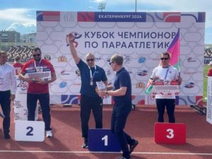 Брянский параатлет Сергей Шаталов завоевал две медали Кубка чемпионов