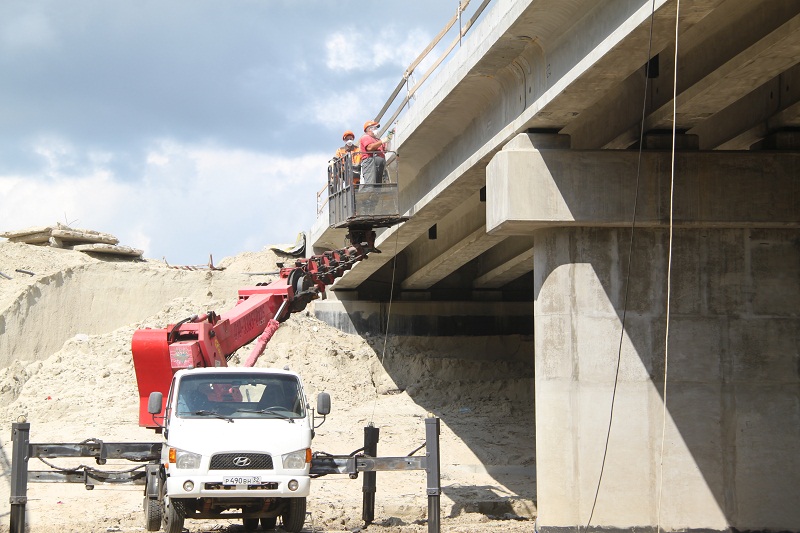 Новый мост через Болву в Фокино будет открыт для движения до конца лета