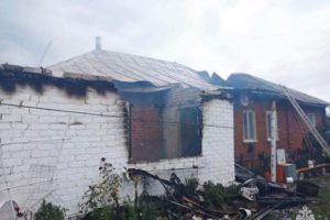 В селе под Стародубом сгорел жилой дом, пострадавших нет