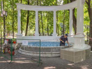 Ротонду в брянском парке-музее имени А.К. Толстого обещают отремонтировать к началу августа