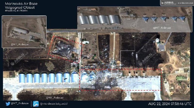 Атака ВСУ на аэродром Мариновка: каковы реальные потери ВКС России?