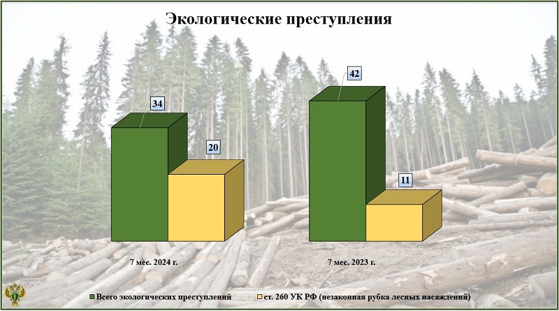 Ущерб от экологических преступлений в Брянской области с начала года превысил 20 млн. рублей