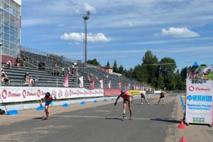 Брянская спортсменка завоевала три медали на чемпионате России по лыжероллерам