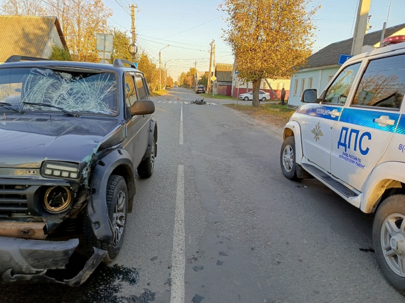 ДТП в Карачеве: 17-летний байкер врезался в «Ниву»