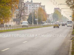 В Брянске «подровняли» 3,5 км Московского проспекта — от путепровода до Карачевского шоссе