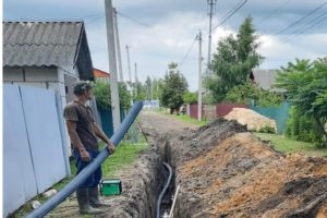 Три унечских улицы получили чистую воду