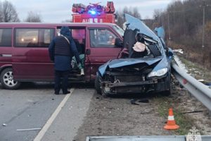 Смертельное ДТП под Брянском: пока погибший – только водитель легковушки