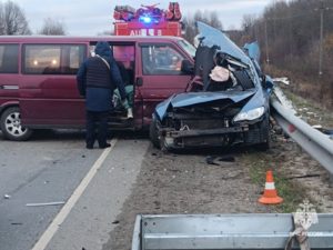 Смертельное ДТП под Брянском: пока погибший – только водитель легковушки