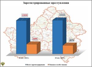 Более четверти всех преступлений в Брянской области остаются нераскрытыми. Тяжких — не раскрывается треть