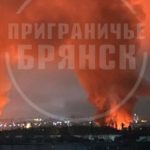 Налёт беспилотников на Брянск: попадания вызвали два пожара