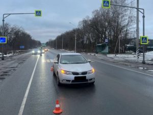 ДТП под Брянском: попавший под машину пешеход отделался вывихом плеча