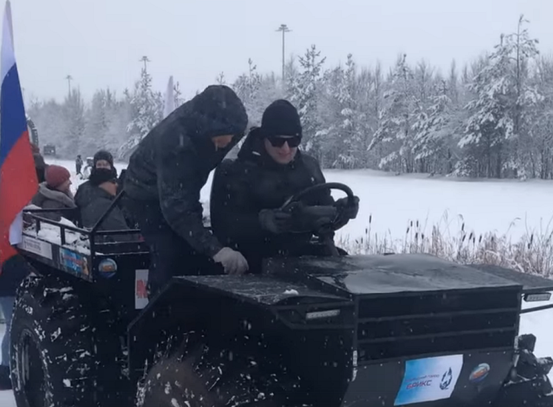 Денис Доронин представил Брянскую область на первом в мире off-road турнире для слепых водителей